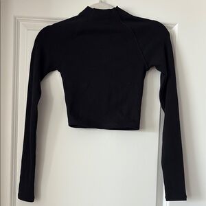 Black Long Sleeve Women's Top